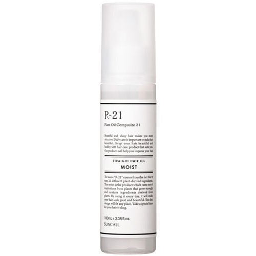 R-21 ストレート ヘアオイル モイスト 100ml